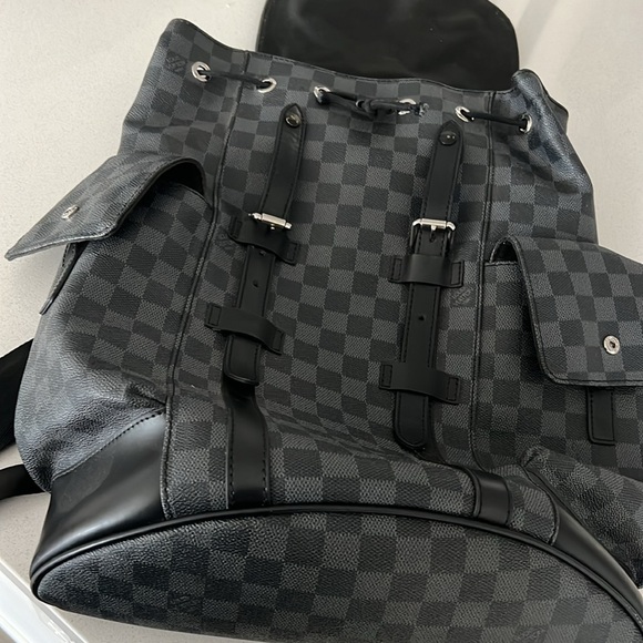 Louis Vuitton Damien Graphite Christopher Backpack from 2020 collection - Picture 3 of 4